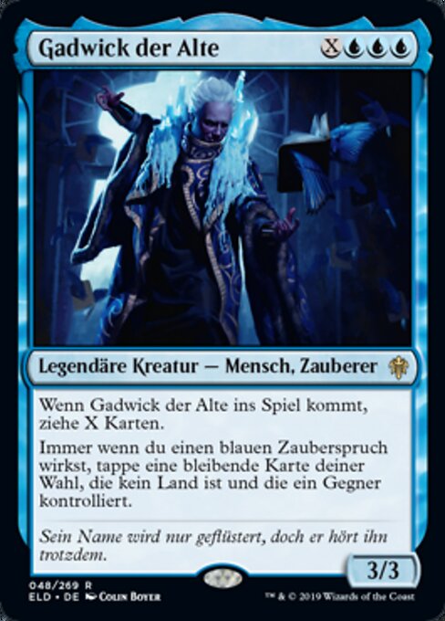 Gadwick der Alte ELD-48 Rare Good Deutsch
