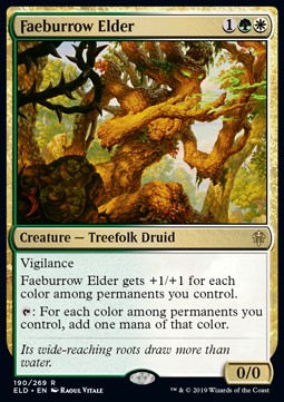Faeburrow Elder ELD-190 Rare Near Mint Englisch