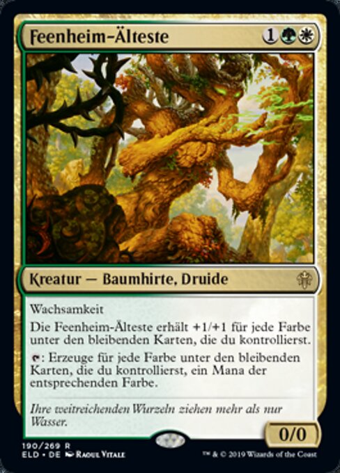 Feenheim-Älteste ELD-190 Rare Near Mint Deutsch