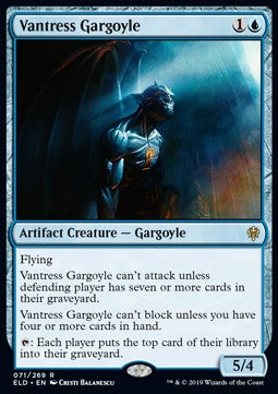 Vantress-Gargoyle ELD-71 Rare Near Mint Englisch Foil