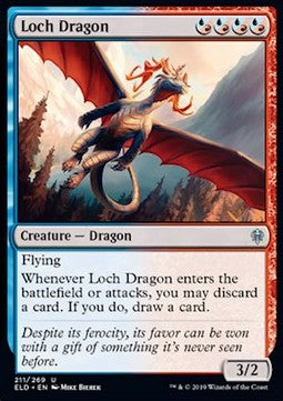 Seedrache ELD-211 Uncommon Excellent Englisch Foil