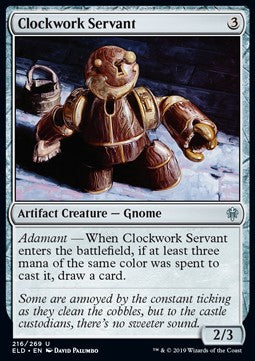 Mechanischer Diener ELD-216 Uncommon Excellent Englisch Foil