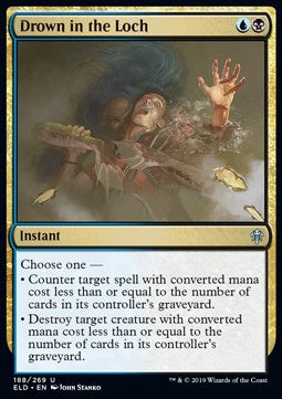 Drown in the Loch ELD-188 Uncommon Excellent Russisch