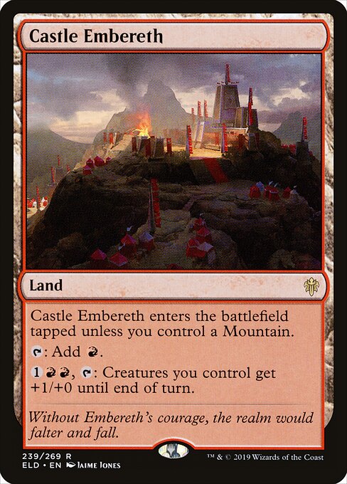 Castle Embereth ELD-239 Rare Near Mint Englisch