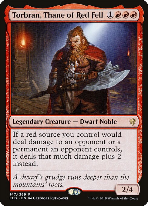 Torbran, Thane of Red Fell ELD-147 Excellent Englisch