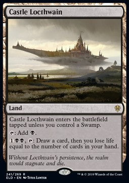Castle Locthwain ELD-241 Rare Excellent Englisch Foil