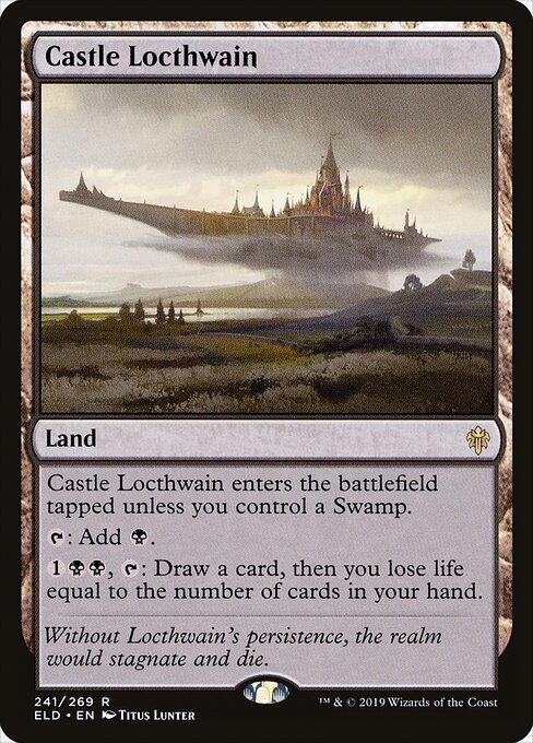 Castle Locthwain ELD-241 Rare Excellent Englisch Foil