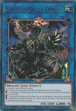 Saryuja-Schädelschrecken DUDE-026 Ultra Rare Excellent Deutsch 1. Auflage