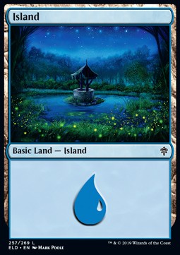 Insel (V.4) ELD-257 Land Excellent Deutsch Foil