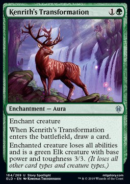 Kenrith's Transformation ELD-164 Uncommon Near Mint Englisch Foil
