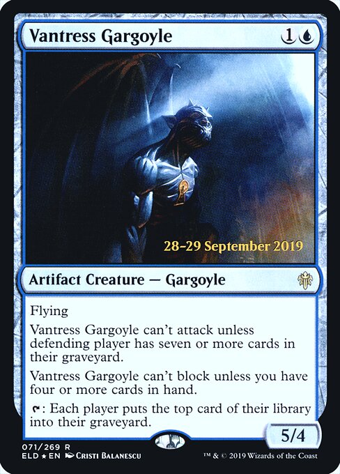 Vantress-Gargoyle (V.1) PELD-71 Rare Near Mint Deutsch Foil