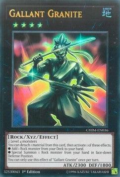 Tapferer Granit CHIM-036 Ultra Rare Excellent Deutsch 1. Auflage