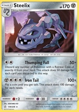 Stahlos CEC-139 Holo Rare Good Deutsch