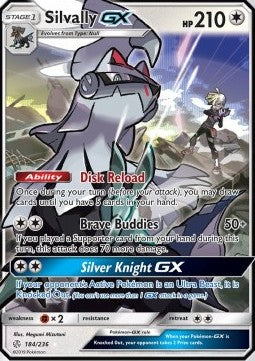 Silvally GX CEC-184 Ultra Rare Played Deutsch