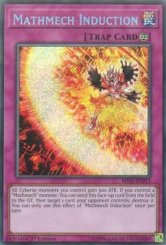 Mathemech-Induktion MYFI-DE013 Secret Rare Excellent Deutsch 1. Auflage