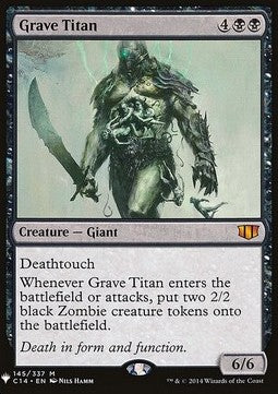 Grave Titan MYS-145 Mythic Near Mint Englisch