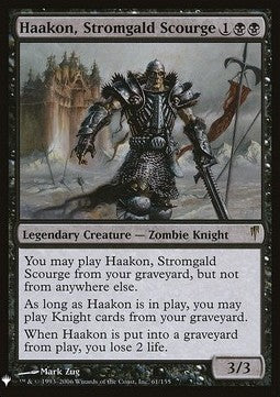 Haakon, Geißel von Stromgald MYS-61 Rare Excellent Englisch
