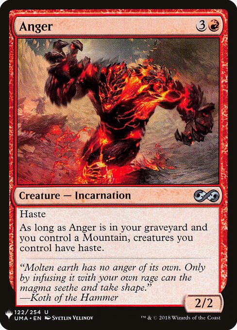 Anger MYS-122 Uncommon Near Mint Englisch