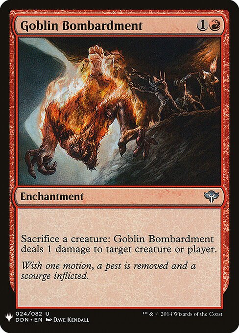 Goblin-Bombardierung MYS-24 Uncommon Near Mint Englisch