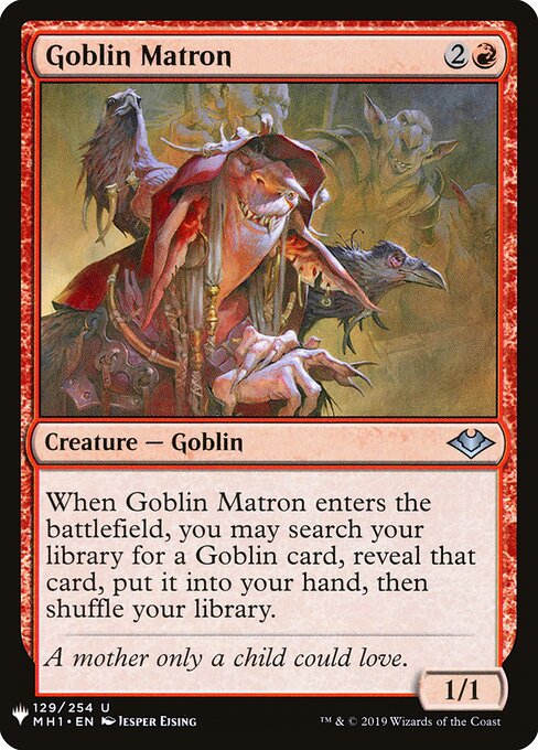 Goblin-Matrone MYS-129 Uncommon Excellent Englisch
