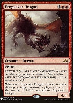 Preyseizer Dragon MYS-50 Rare Light Played Englisch