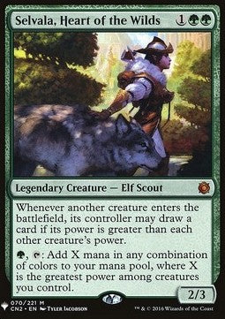 Selvala, Heart of the Wilds MYS-70 Mythic Near Mint Englisch