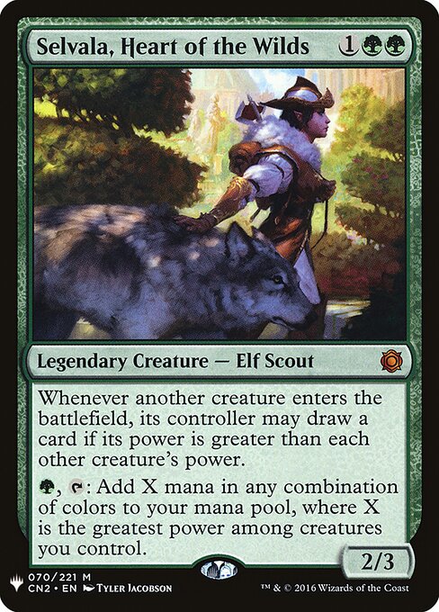 Selvala, Heart of the Wilds MYS-70 Mythic Near Mint Englisch