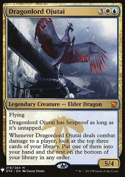 Dragonlord Ojutai MYS-219 Mythic Excellent Englisch