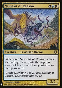 Nemesis of Reason MYS-28 Rare Near Mint Englisch