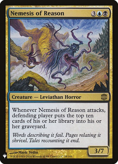 Nemesis of Reason MYS-28 Rare Near Mint Englisch