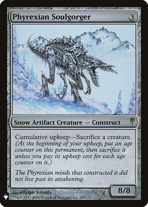 Phyrexian Soulgorger MYS-141 Rare Excellent Englisch