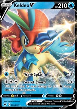 Keldeo V SSH-53 Ultra Rare Near Mint Deutsch
