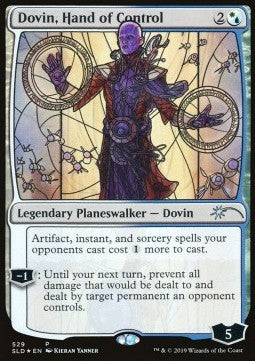Dovin, Hand of Control SLD-529 Uncommon Excellent Englisch Foil