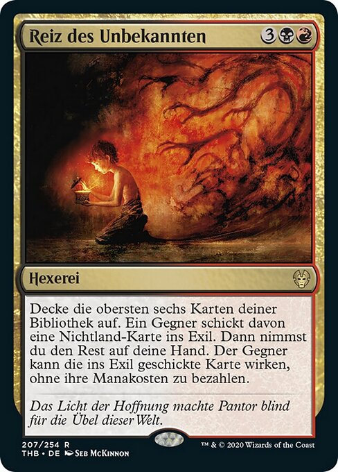 Reiz des Unbekannten THB-207 Rare Excellent Deutsch