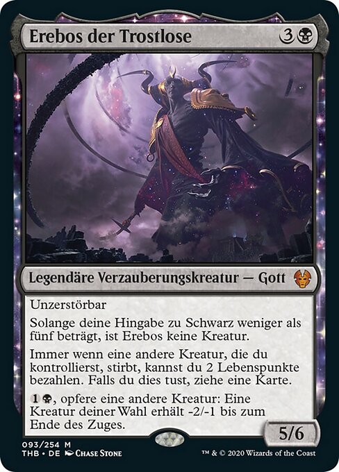 Erebos der Trostlose THB-93 Mythic Excellent Deutsch