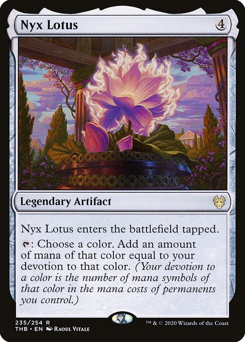 Nyx Lotus THB-235 Rare Near Mint Englisch