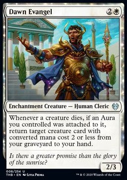 Evangelist der Morgenröte THB-8 Uncommon Excellent Englisch Foil
