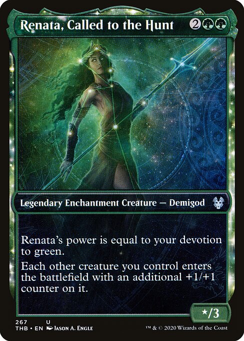 Renata, Called to the Hunt XTHB-267 Uncommon Good Englisch Foil