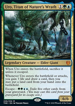 Uro, Titan of Nature's Wrath THB-229 Mythic Excellent Englisch