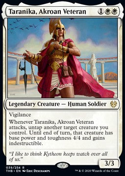 Taranika, akroische Veteranin THB-39 Rare Near Mint Deutsch