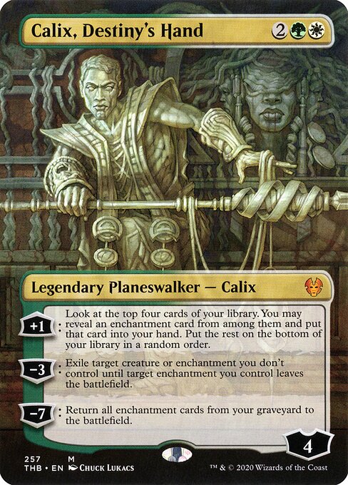 Calix, Destiny's Hand XTHB-257 Mythic Near Mint Englisch Foil