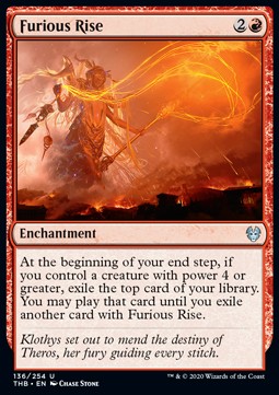 Furioser Aufstieg THB-136 Uncommon Excellent Englisch Foil