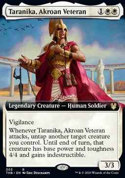 Taranika, Akroan Veteran XTHB-303 Rare Near Mint Englisch