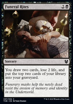 Begräbnisritual THB-97 Common Near Mint Englisch Foil