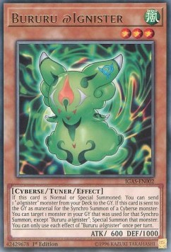 Bururu @Ignister IGAS-002 Rare Excellent Deutsch 1. Auflage