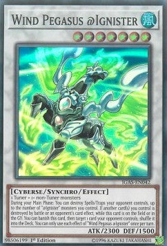 Windpegasus @Ignister IGAS-042 Super Rare Near Mint Deutsch 1. Auflage