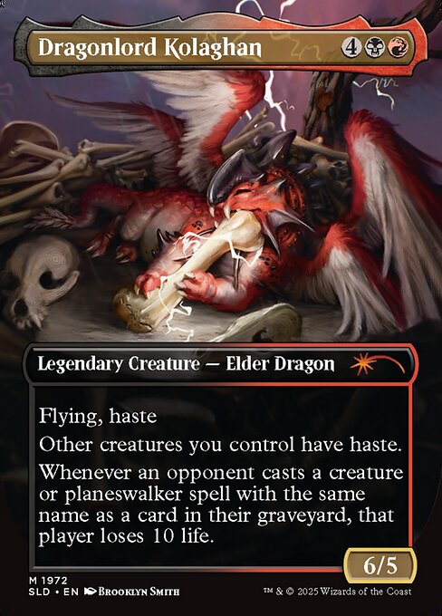 Dragonlord Kolaghan // Dragonlord Kolaghan - Back Face