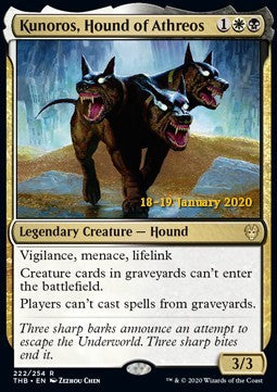 Kunoros, Hund des Athreos (V.2) PTHB-222 Rare Near Mint Englisch Foil