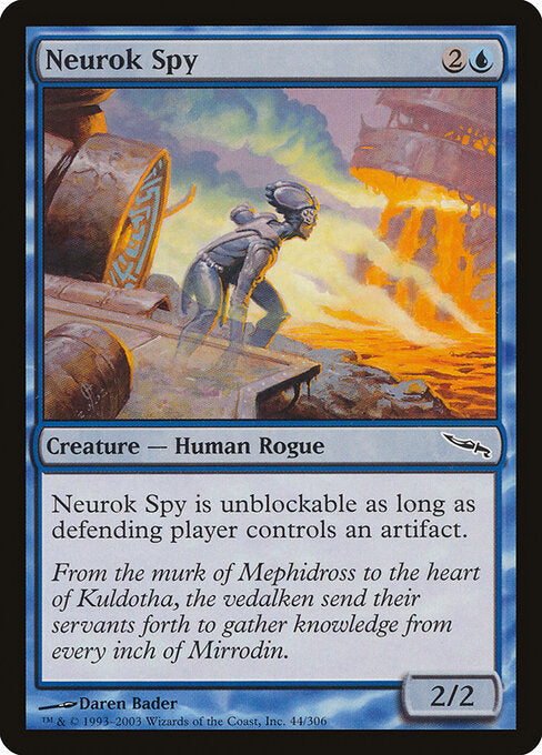 Neurok Spy MRD-44 Common Light Played Englisch Foil