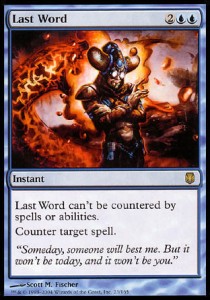 Last Word DST-23 Rare Light Played Englisch
